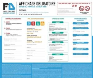 affichage obligatoire en entreprise : quel affichage  choisir ?